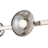 Orbis Linea Chandelier // Polish Nickel  | Finesse - Home Elegance USA
