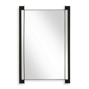 Cunene Industrial Wall Mirror - Black by Uttermost - View 1