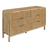 Eastern King - Mikala - Modern Natural Oak Bedroom Set