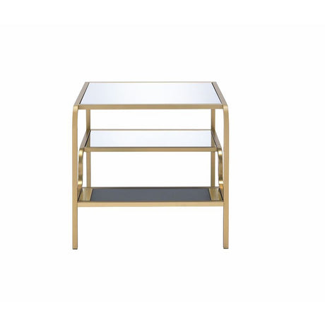 Astrid End Table 81092 Mirrored & Gold Finish | Acme - 81092 - Home Elegance USA - 4