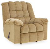 Ludden Rocker Recliner – Sand Finish by Signature Design