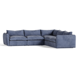 Kinsey - Modern Blue Fabric Modular Sectional Sofa-5-Piece Sectional - View Image 1