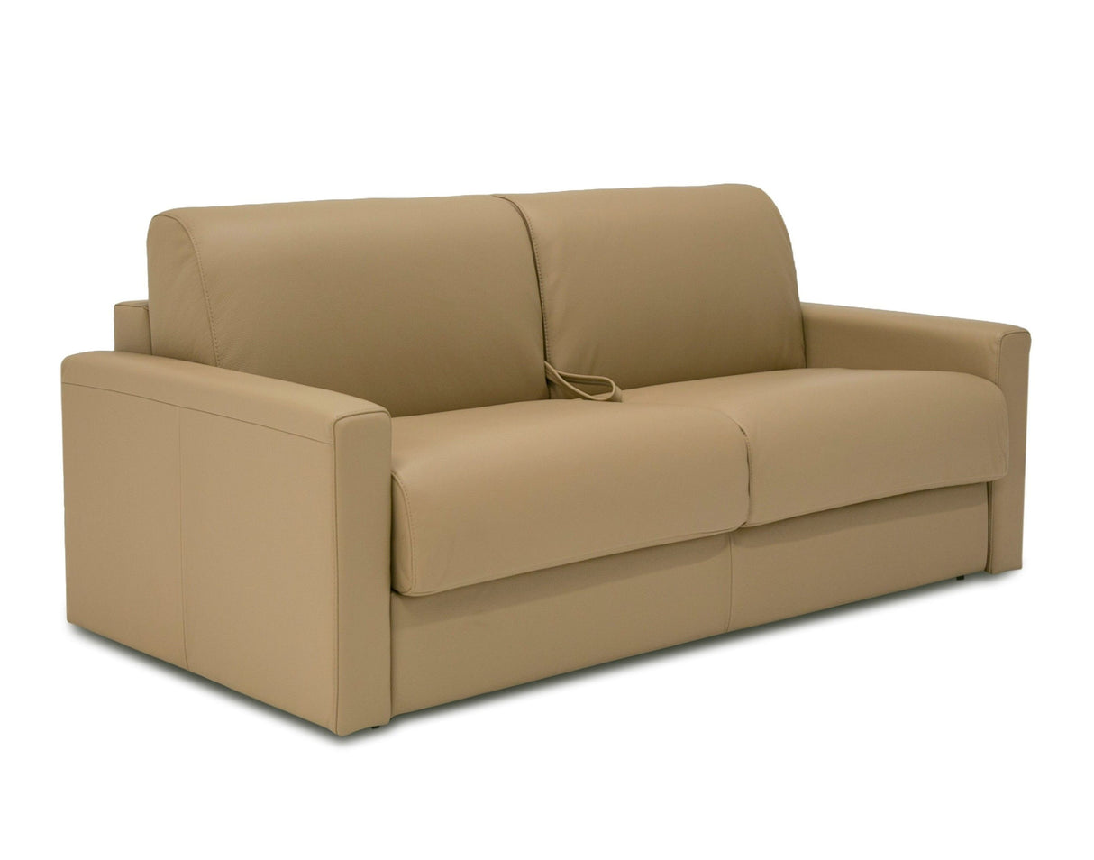 Lamod Italia Revers - Italian Modern Desert Leather Full Sofabed | VIG