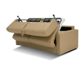 Lamod Italia Revers - Italian Modern Desert Leather Full Sofabed | VIG