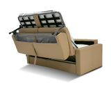 Lamod Italia Revers - Italian Modern Desert Leather Full Sofabed | VIG