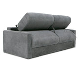 Lamod Italia Revers - Italian Modern Grey Fabric Queen Sofa Bed