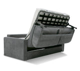 Lamod Italia Revers - Italian Modern Grey Fabric Queen Sofa Bed