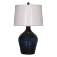 Lamone Glass Lamp - Blue / Beige by Uttermost - View 1