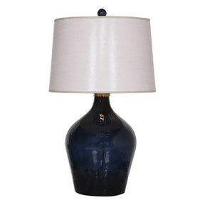 Lamone Glass Lamp - Blue / Beige by Uttermost - View 1