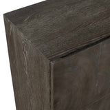 Phineas 3 Door Modern Cabinet Woodtone - Dark Brown by Uttermost - View 8