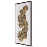 The Times Shadow Box Wall Art - Light Brown by Uttermost - View 4