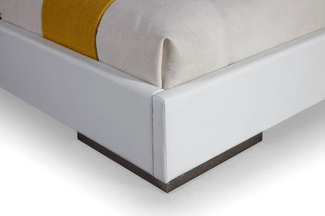 Cartier Modern White Vegan Leather Bedroom Set – VIG Furniture - sold by Home Elegance USA