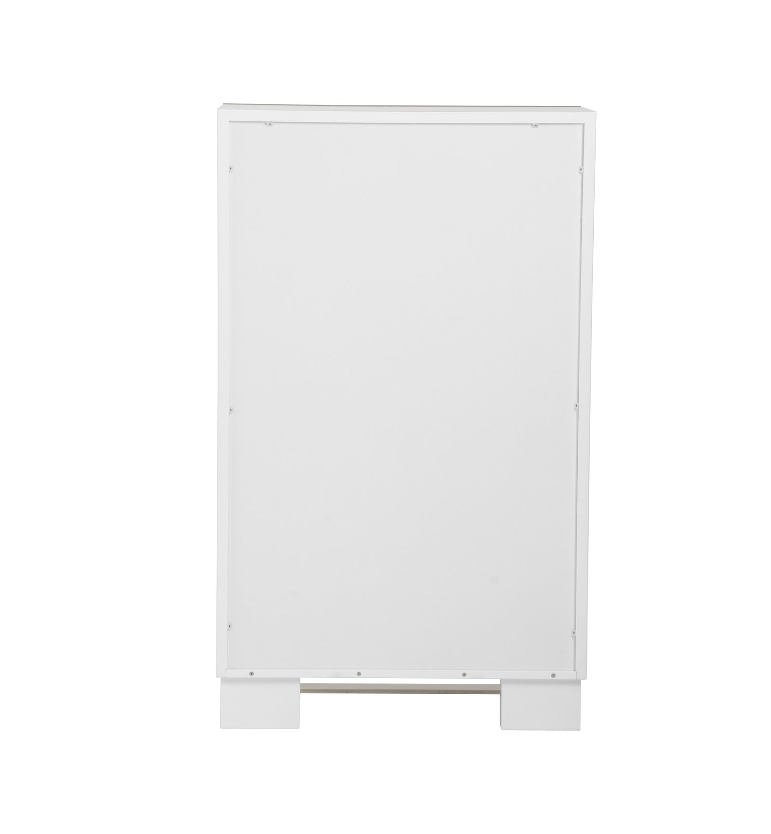 Cartier - Modern White + Stainless Steel Chest - View Image 1