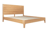 Queen Seattle - Modern Natural Oak Bedroom Set