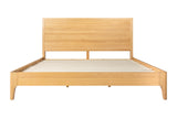 Eastern King Seattle - Modern Natural Oak Bed - View Image 1
