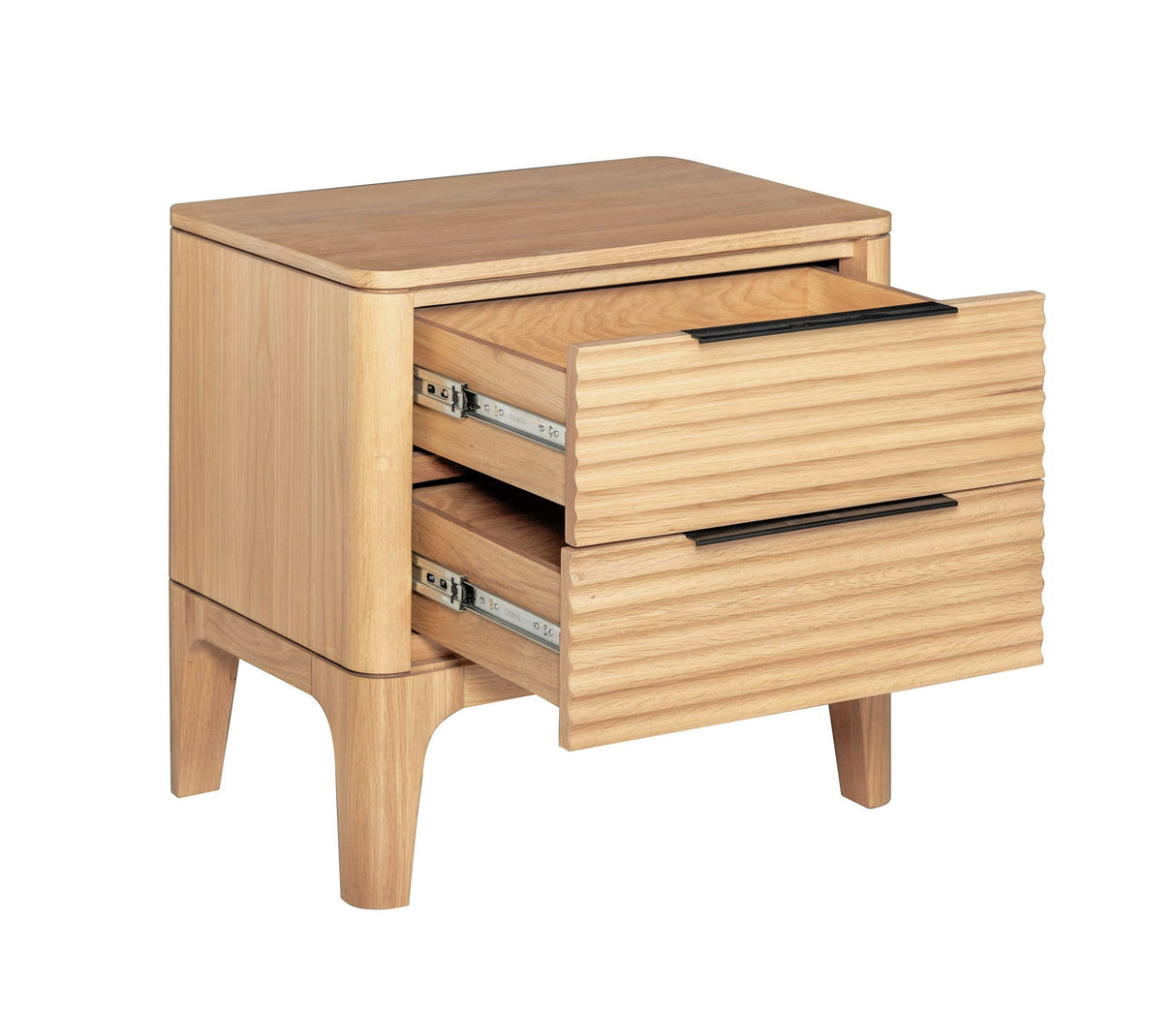 Eastern King Seattle - Modern Natural Oak Bedroom Set