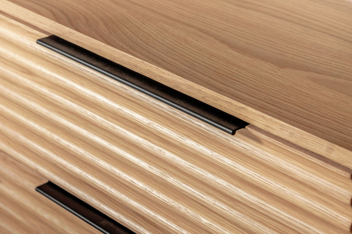 Queen Seattle - Modern Natural Oak Bedroom Set