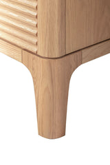 Eastern King Seattle - Modern Natural Oak Bedroom Set