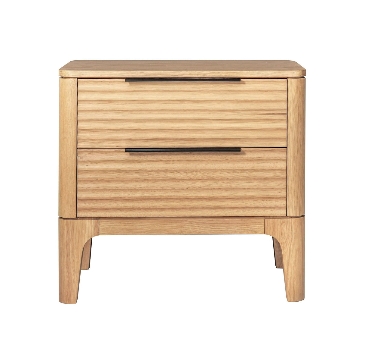 Eastern King Seattle - Modern Natural Oak Bedroom Set