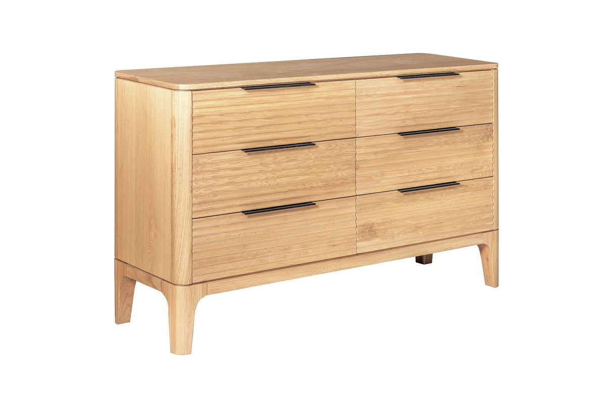 Eastern King Seattle - Modern Natural Oak Bedroom Set