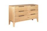 Eastern King Seattle - Modern Natural Oak Bedroom Set