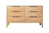 Eastern King Seattle - Modern Natural Oak Bedroom Set