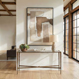 Amara Console Table Antique Brass - Gold by Uttermost - View 2