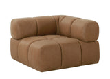 Divani Casa Everest - Modern Brown Leather Modular Corner Sectional Seat - VGOD - ZW - 23118 - CNR - Home Elegance USA - 1