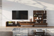 Modrest Jefferson - Mid-Century Modern Walnut TV Unit