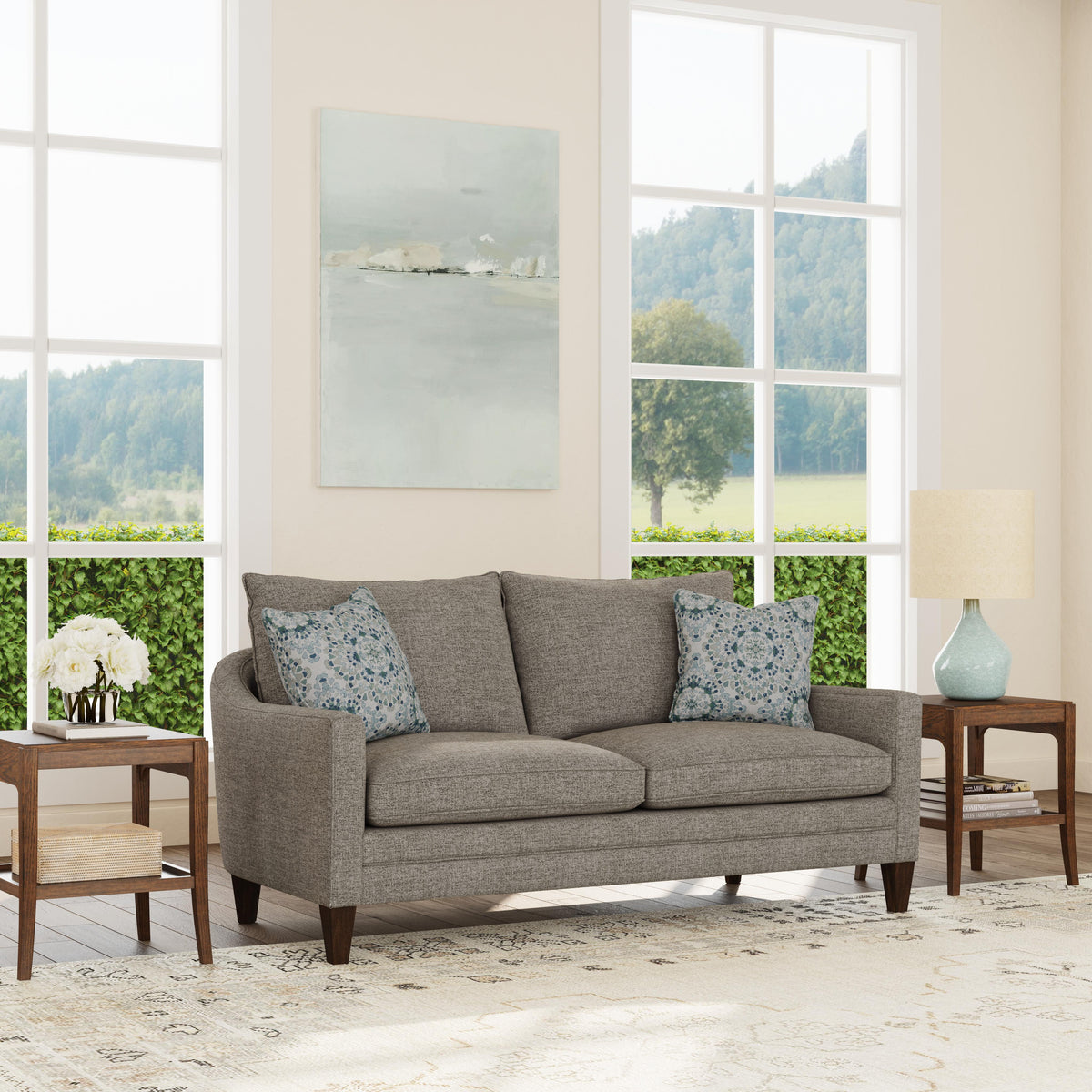 Eleanora Loveseat With Legs | Flexsteel