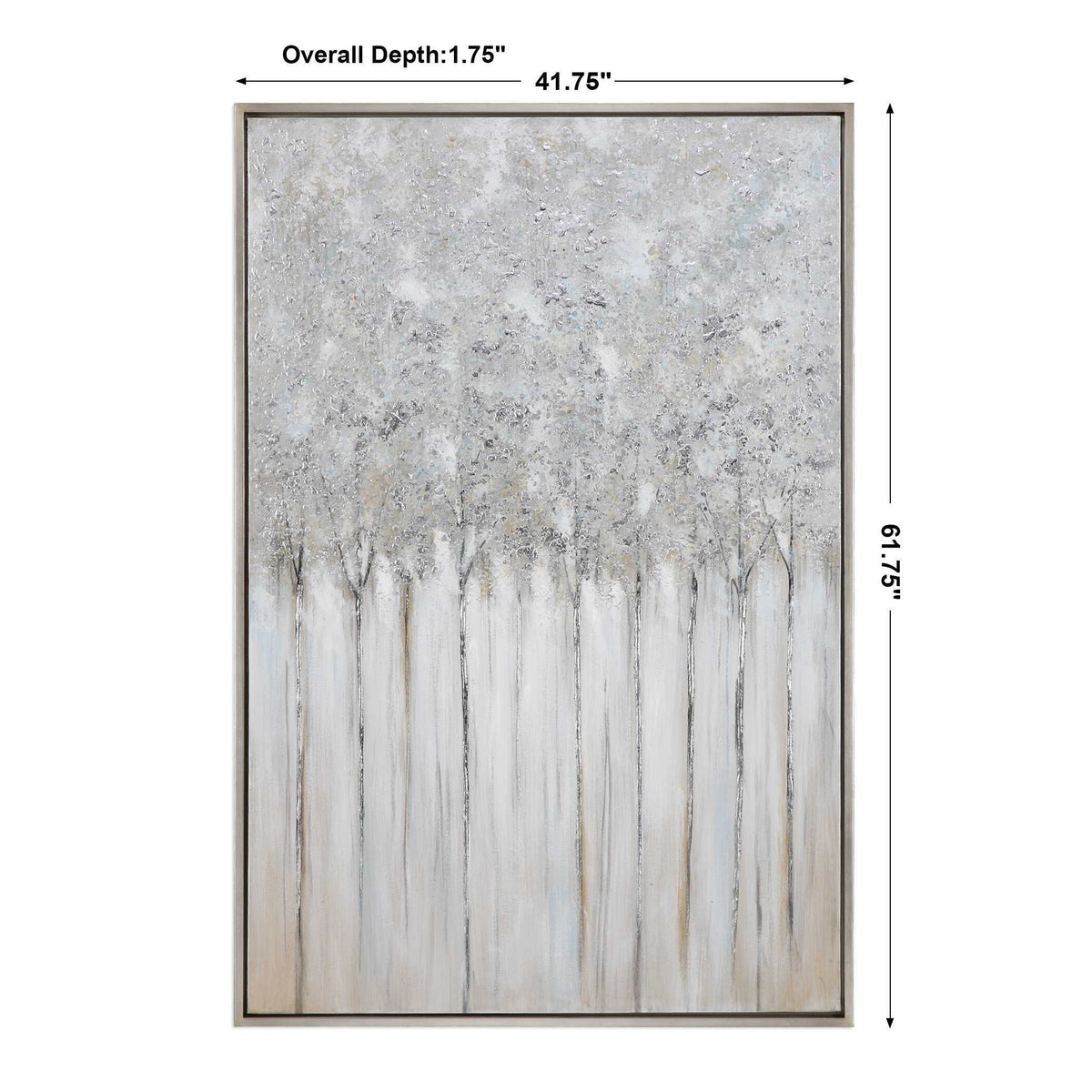 Strength In Numbers Abstract Art - Beige by Uttermost - View 4