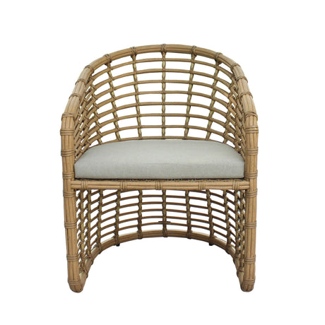 VIG Furniture - Renava Mina Outdoor Bamboo Wicker Dining Set