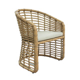 VIG Furniture - Renava Mina Outdoor Bamboo Wicker Dining Set