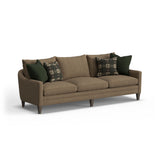 Eleanora Large Three-Cushion Sofa With Legs | Flexsteel