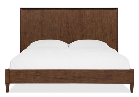 Cashiers California King Panel Bed Chestnut - Dark Brown by Hooker Furniture - View 3
