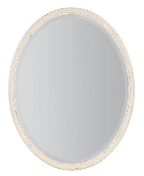 Americana Oval Mirror - White by Hooker Furniture - View 1