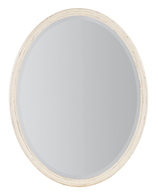 Americana Oval Mirror - White by Hooker Furniture - View 1