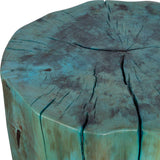 Habitat Accent Stool - Blue by Uttermost - View 7