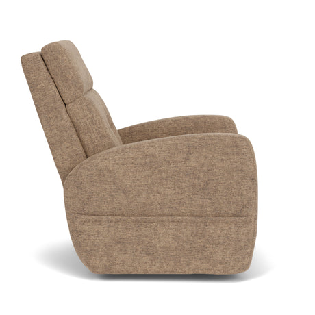 Charlotte Transitional Fabric Power Lift Recliner With Power Headrest & Lumbar | Flexsteel
