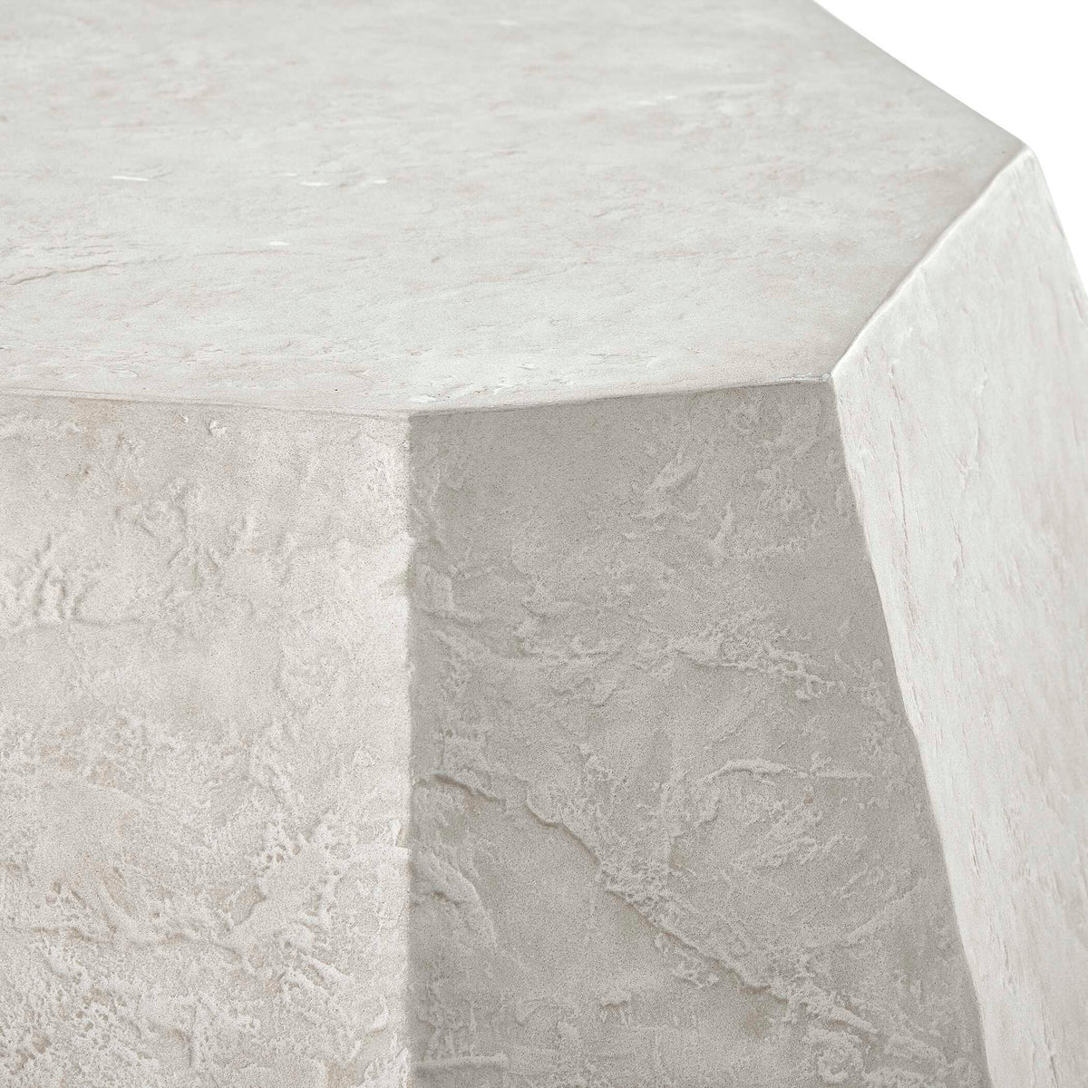 Parra Outdoor Coffee Table Limestone - White by Uttermost - View 7