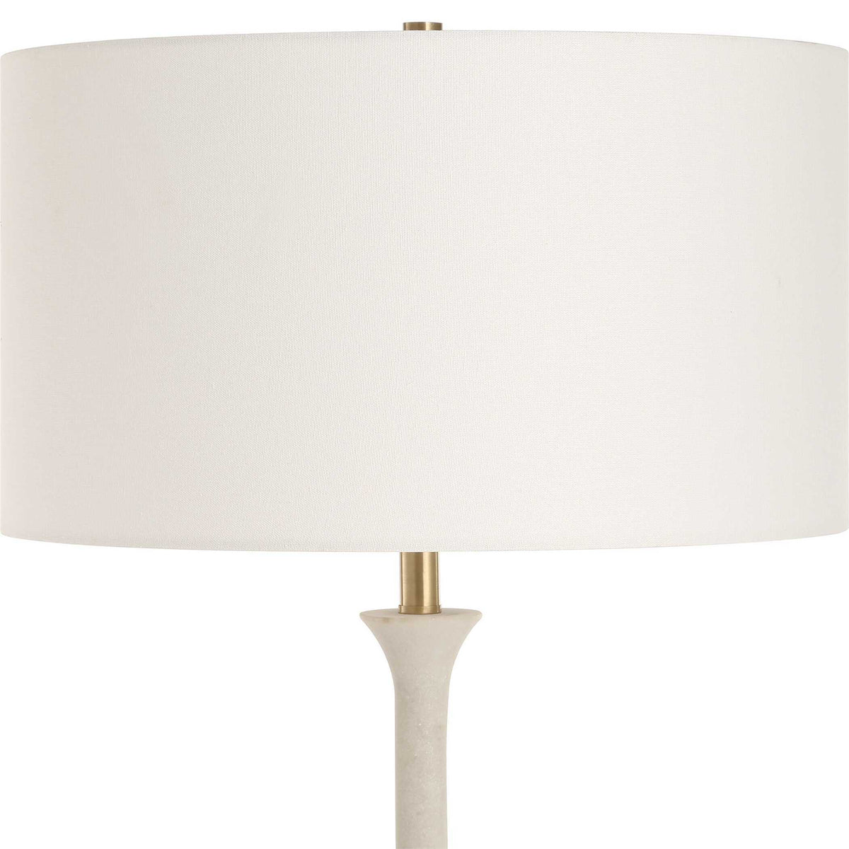 Dewdrop Floor Lamp Ivory - Beige by Uttermost - View 5