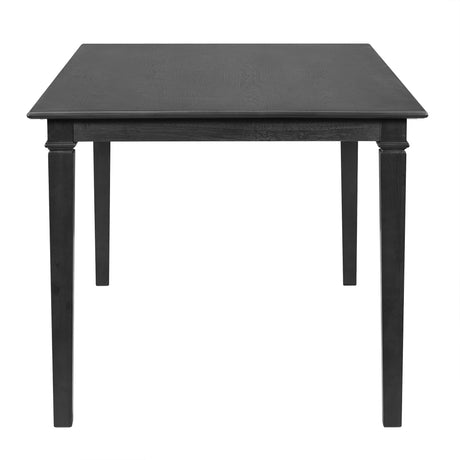 6-Piece Retro Dining Room Set, Classic Kitchen Furniture Set, Wooden Rectangular Table and 4 Chairs with Bench for kitchen & Dining Room (Easy Assembly, Space Saving)(DOVETAIL GREY) - sold by Home Elegance USA
