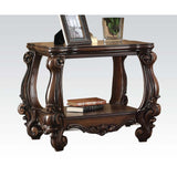 Acme - Versailles End Table 82121 Cherry Oak Finish