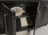 Melange Midnight Credenza - Black by Hooker Furniture - View 2