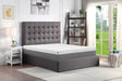 ReCharge 5 - Layer, 12 inch Hybrid Memory Foam and Coil Mattress, Twin Size, White and Grey Knit Cover
