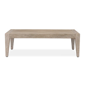 Kirkham Indoor-Outdoor Wood Coffee Table Woodtone - Light Brown by Uttermost - View 1