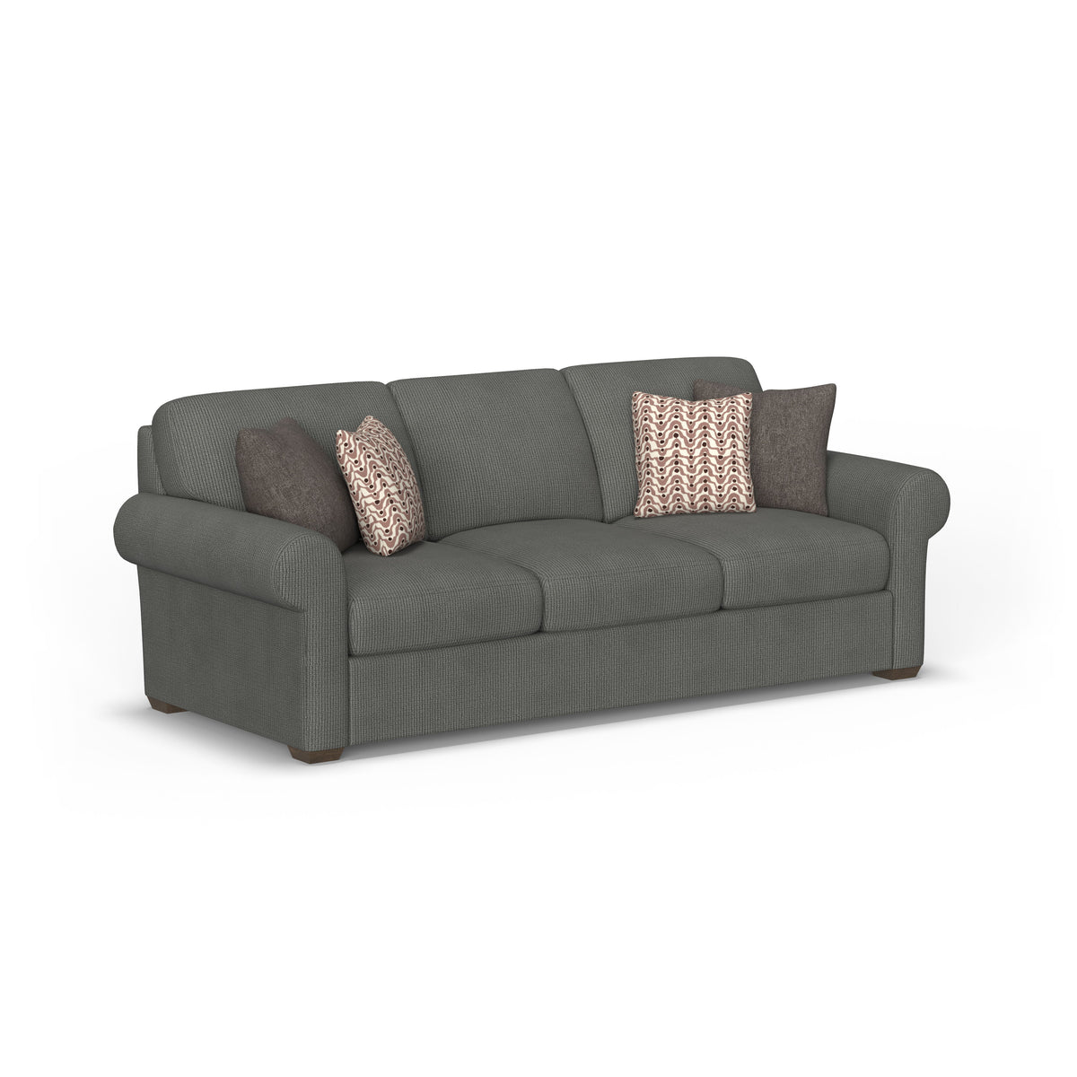 Randall Fabric Three- Fabric Cushion Sofa | Flexsteel