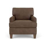 Moxy Fabric Chair, T-Shaped Seat Cushion, Rounded Mailbox Arms | Flexsteel