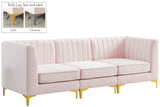 Alina - Modular Sectional - Pink - Fabric - 604Pink - S93 - Home Elegance USA - 1