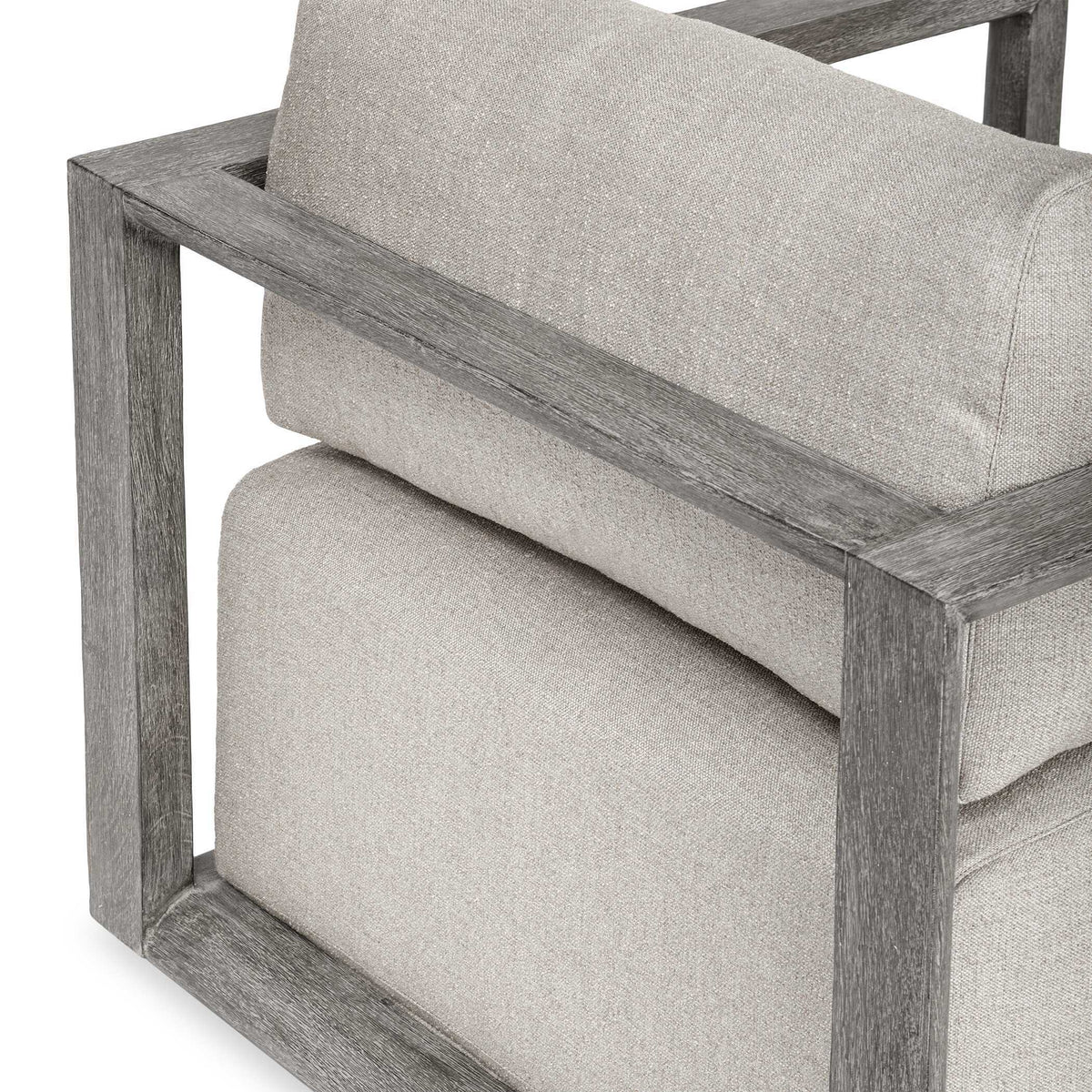 Remsen Outdoor Lounge Chair - Gray by Uttermost - View 7